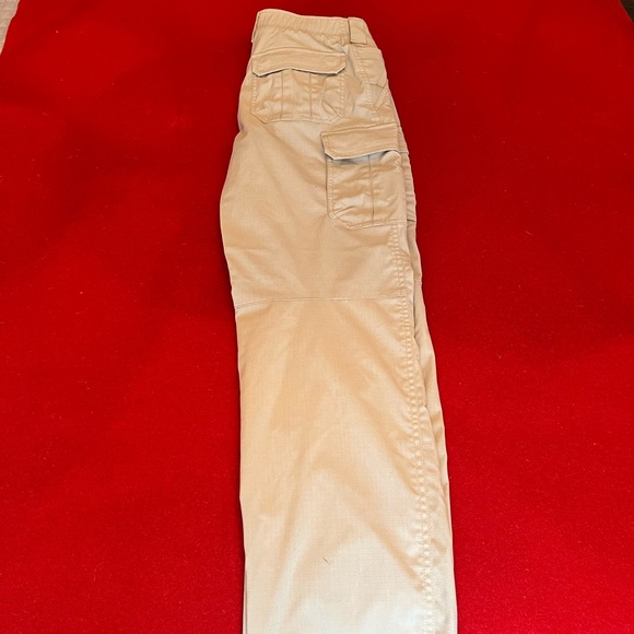 Men's Beige Cargo Pants - Picture 2 of 4